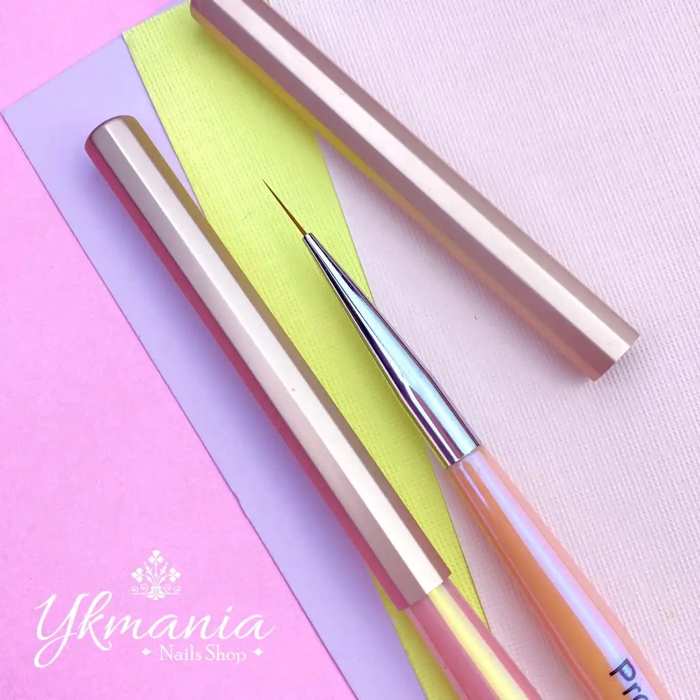 Pincel Liner Profesional Ykmania Nails Shop