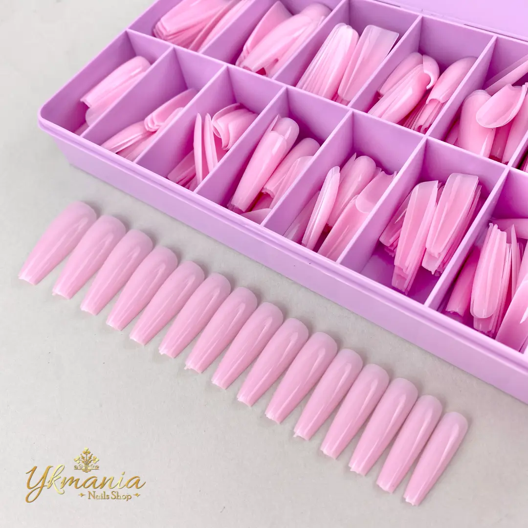 PRESS CRISTAL - COFFIN LONG LIGHT PINK