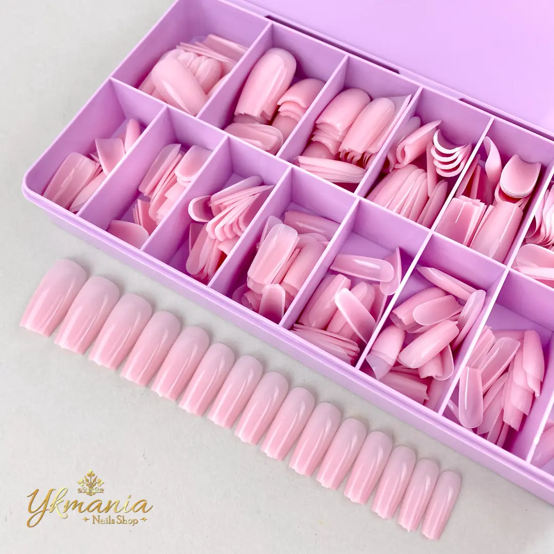 PRESS CRISTAL - MEDIUM SQUARE LIGHT PINK